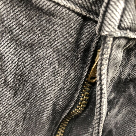 Madewell Balloon Jeans Womens 24 Noll Wash Black High Rise Barrel Leg Wide Leg - Picture 9 of 12